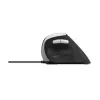 Vertikali pelė Rapoo EV200 Office USB Type-A, juoda/sidabrinė