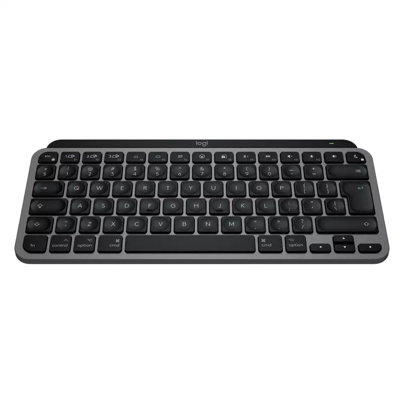 Logitech MX Keys Mini for Mac – belaidė apšviesta klaviatūra, kosminė pilka, US tarptautinė