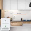 Dujų nuotėkio detektorius QOLTEC 52652 – propano/butano (LPG) jutiklis, 85 dB signalas, LED indikatorius