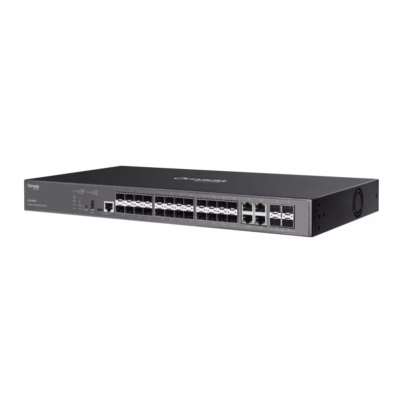 TP-LINK Omada Switch 24x GE SG5428XF – tinklo jungiklis, 0,1 Gbps