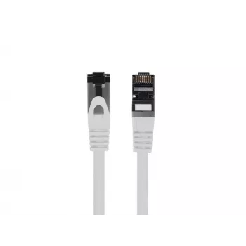 Tinklo kabelis LANBERG Cat8.1 S/FTP (S-STP) 1 m RJ-45–RJ-45 Pilka
