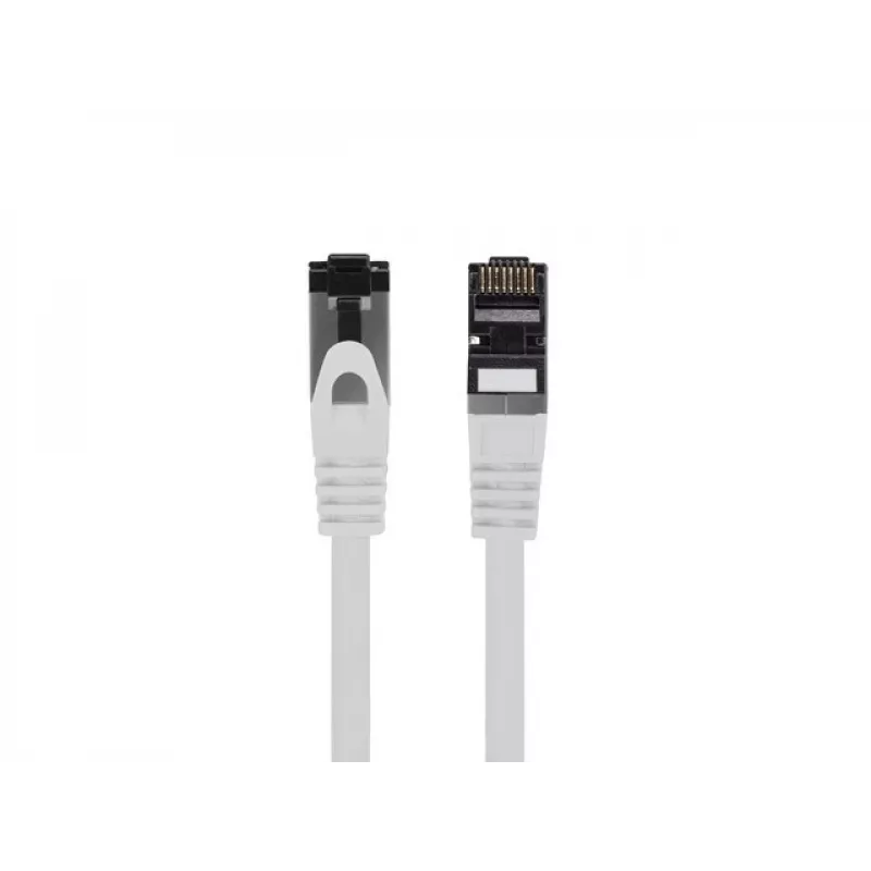 Tinklo kabelis LANBERG Cat8.1 S/FTP (S-STP) 1 m RJ-45–RJ-45 Pilka