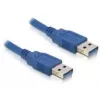 USB laidas DeLOCK USB 3.0-A vyriškas/vyriškas 2 m mėlynas