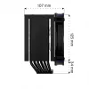 Endorfa Fortis 5 Black CPU aušintuvas