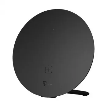 Belaidis maršrutizatorius Telekom 40824613 – dviejų juostų 2,4/5 GHz, Wi‑Fi 6, Gigabit Ethernet, vidinės antenos, juodas