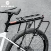 Juodas Rockbros 33210004001 dviračių stovas su lentyna