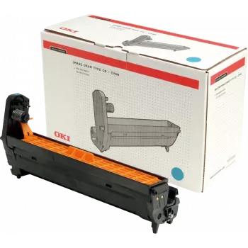 OKI 42126607 - Ciano būgnas, skirtas C5100, 5100n, 5200, 5200n, 5200ne, 5300, 5300dn, 5300n, 5300nccs, 5400, 5400dn, 5400n