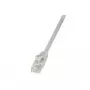 Tinklo kabelis LogiLink 3m RJ45 Cat6 U/UTP Pilka