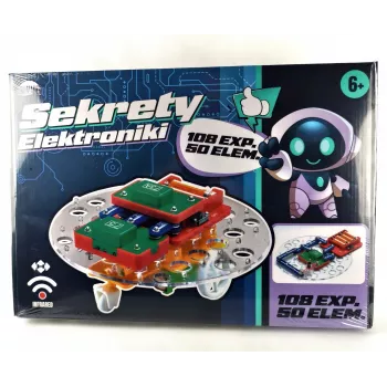 Edukacinis elektronikos rinkinys Dromader Zestaw Sekrety elektroniki – protingas automobilis