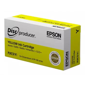 Epson Discproducer PJIC7(Y) rašalo kasetė, geltona, 31.5 ml, originali (C13S020692)