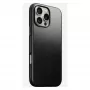 Telefono dėklas Nomad Modern Leather Case, skirtas iPhone 16 Pro Max, 6,9 colio (17,5 cm), juodos spalvos, oda+PC+TPU