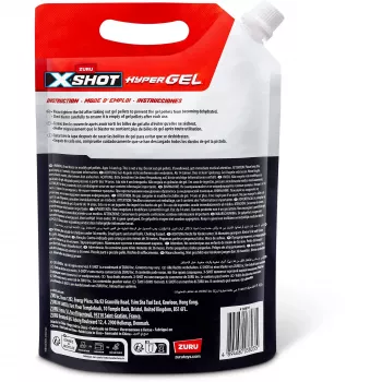 XShot HYPER GEL 36810-EN71 papildymo rutuliukai, 3000 vnt.