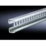 Rack bėgelis Rittal 4943.000, plieninis, sidabrinis, gylis 455 mm, pakuotė 6 vnt.
