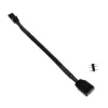 ARGB 3 kontaktų adapterio laidas Kolink L1-3ADP1-15 — 15 cm, 3 kontaktų ARGB keitiklis