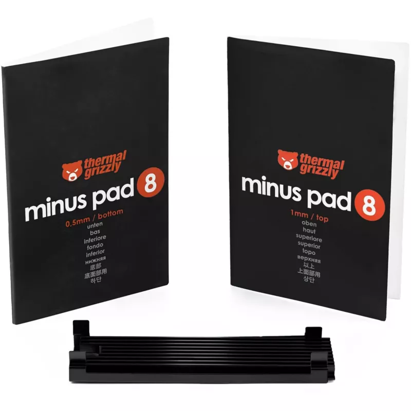 Terminis šalintuvas M.2 SSD Thermal Grizzly TG-M2SSD-ABR juodas