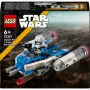LEGO Star Wars Kapitono Rekso Y-Wing mikrokovas – Žvaigždžių karų: Klonų karai žaislinis erdvėlaivis su minifigūrėle, 6+ metų berniukams