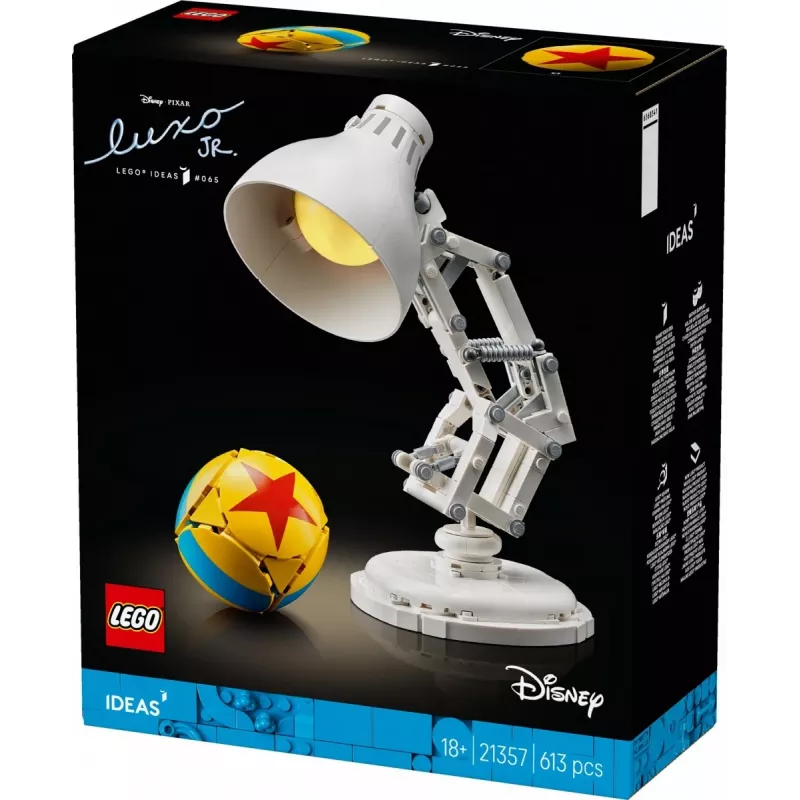 LEGO Ideas 21357 – Luxo Jr. statybinis rinkinys, 613 detalių
