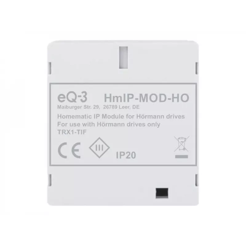 Plėtinio modulis Homematic IP 153986A0 — baltas, belaidis 868 MHz, 48×16×52 mm