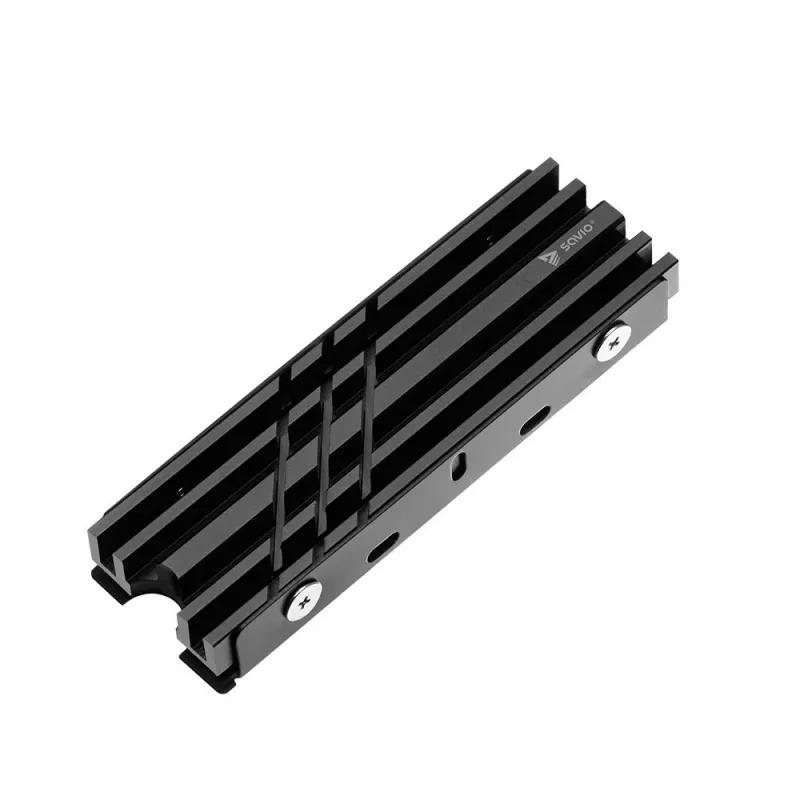 Oro aušintuvas SAVIO M.2 NVMe 2280 AK-60 Black, skirtas 22x80 mm SSD