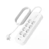 Belkin SurgePlus apsauginis filtras 8x kištukinis lizdas 1xUSB-A 1xUSB-C 900J 2m