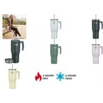 THERMOS Izoliacinis puodelis Refreshing Series Pilka 1,1 l (4140211110)