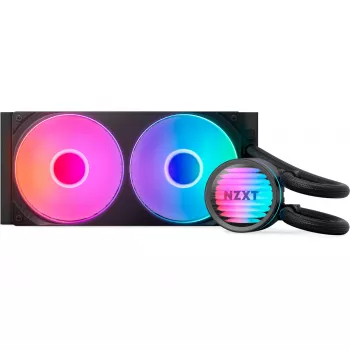 Skystas CPU aušintuvas NZXT Kraken Core RGB 240 – All-in-One 240 mm radiatorius, RGB apšvietimas, juodas