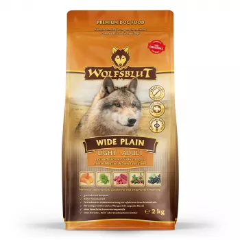 WOLFSBLUT Wide Plain Light Horse su saldžiosiomis bulvėmis - sausas šunų maistas - 2kg