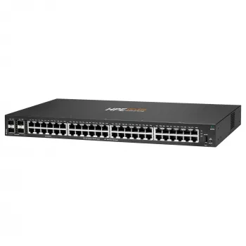 HPE Aruba 6000 48G 4SFP jungiklis – 48 prievadų gigabitinės jungties valdomas L3 jungiklis