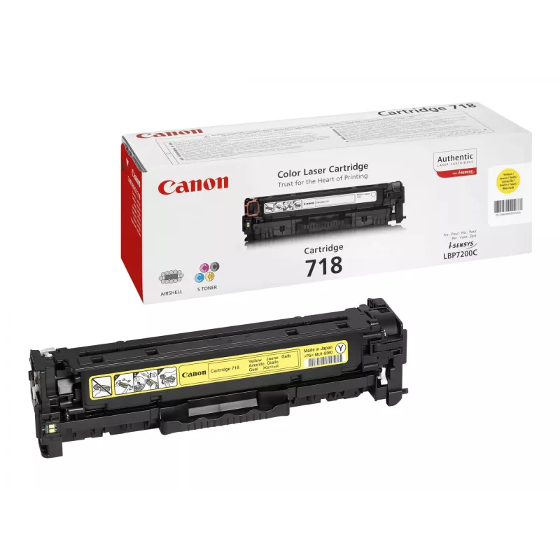 Canon 2659B014 original geltonas kasečių kasetė, 1 vnt