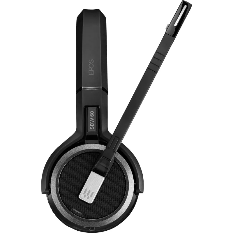 EPOS IMPACT SDW 5066T – belaidė ausinių sistema su DECT, ant ausies, juoda, sertifikuota Microsoft Teams