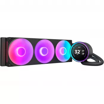 NZXT Kraken Elite 360 RGB procesoriaus vandens aušintuvas 12 cm juodas 1 vnt.