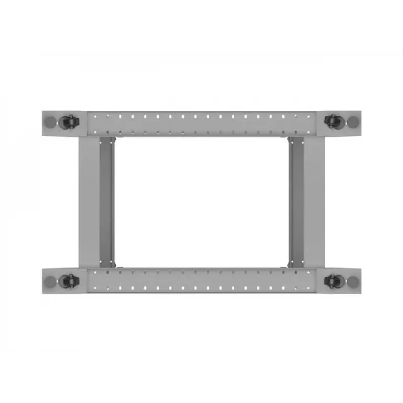 Atviras stovas 19 inch 18U 600x800 pilkas
