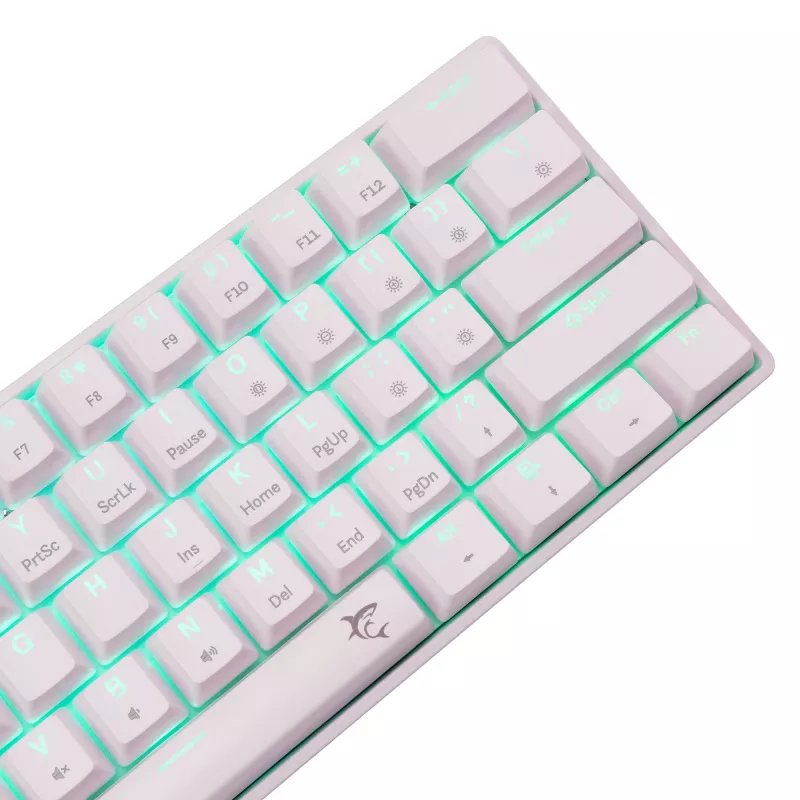 Mechaninė klaviatūra White Shark Shinobi-2 su Brown perjungikliais, US išdėstymas