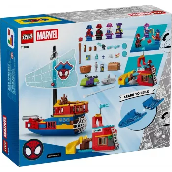 LEGO MARVEL 11208 Komanda Spidey piratų laivas