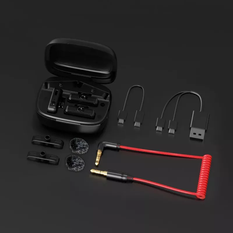 Belaidžio mikrofono rinkinys Easypix MyStudio Wireless Mic Duo 62022