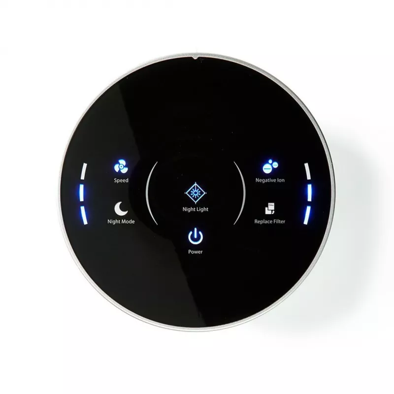 Oro valytuvas Nedis AIPU100CWT 20 m² 50 dB 35 W Juoda, Balta