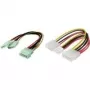 ShiverPeaks BS78231 kabelis, Molex 4 kontaktų / Molex 4 kontaktų + Mini Spox 4 kontaktų, 0,2 m