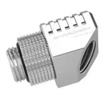 Barrow adapteris 45° G1/4 moteriškas–moteriškas (FBFTWT45-V2 S) sidabrinis