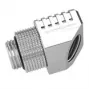 Barrow adapteris 45° G1/4 moteriškas–moteriškas (FBFTWT45-V2 S) sidabrinis