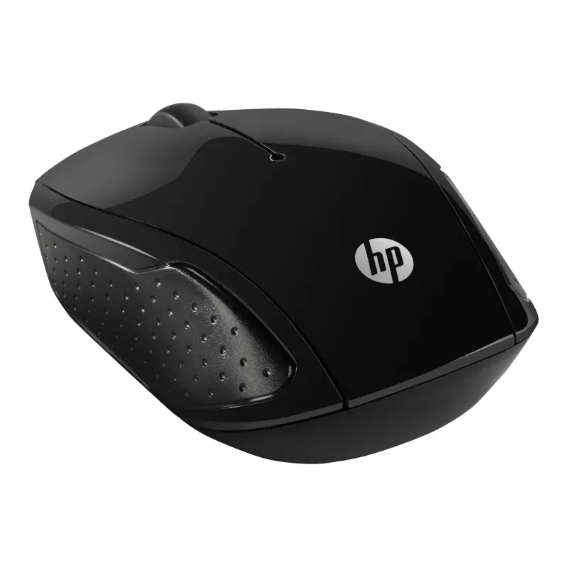 HP Wireless Mouse 200, belaidė pelė, ambidekstrinė, optinė, 1000 DPI, juoda