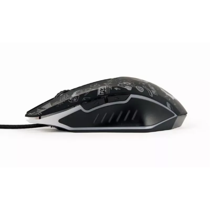 Pelinė USB optinė juoda MUS-6B-GRAFIX-01 Gembird