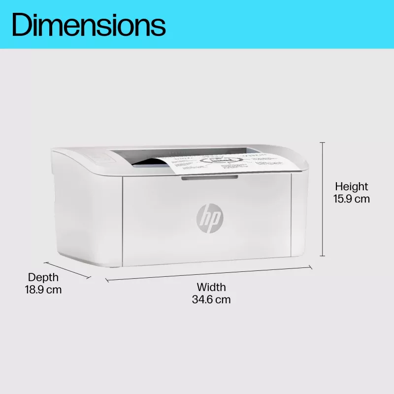 HP LaserJet Pro M110w spausdintuvas – A4 nespalvotas lazerinis, spausdinimas, WiFi, 20 psl/min, 100–1000 puslapių per mėnesį