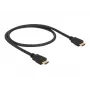 DeLOCK HDMI laidas, 0,5 m, 4K, juodas (84751)