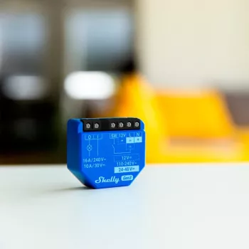 Shelly 1 Gen3 išmanusis Wi-Fi relės valdiklis su sausu kontaktu 16A