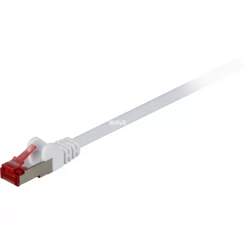 Tinklo laidas Goobay CAT 6 Patch Cable RJ-45 Cat6 20 m baltas
