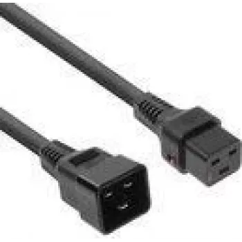 ACT maitinimo laidas C19 IEC Lock - C20 juodas 1 m, PC1284