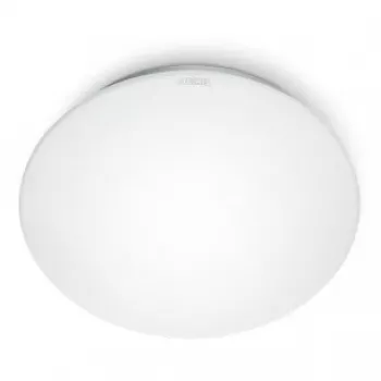 Steinel RS 16 L lubinis šviestuvas su judesio davikliu, E27, 100 W, baltas, apvalus, Ø 27,5 cm
