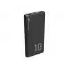 Nešiojamas įkroviklis Silicon Power QP15 10000 mAh, LiPo, 2x USB-A + 2x USB-C, Micro-USB įėjimas, juodas