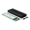 Išorinė dėžutė M.2 NVMe SSD Delock 42600 USB 3.2 Gen 1