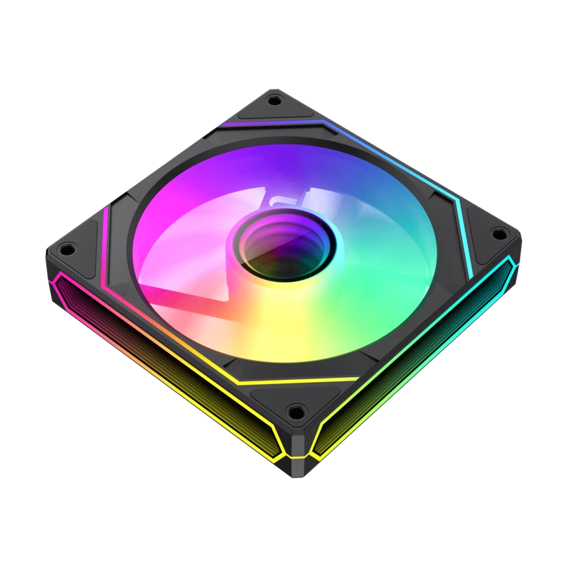 Gamemax FN12A-S8I 120 mm korpuso ventiliatorius, juodas